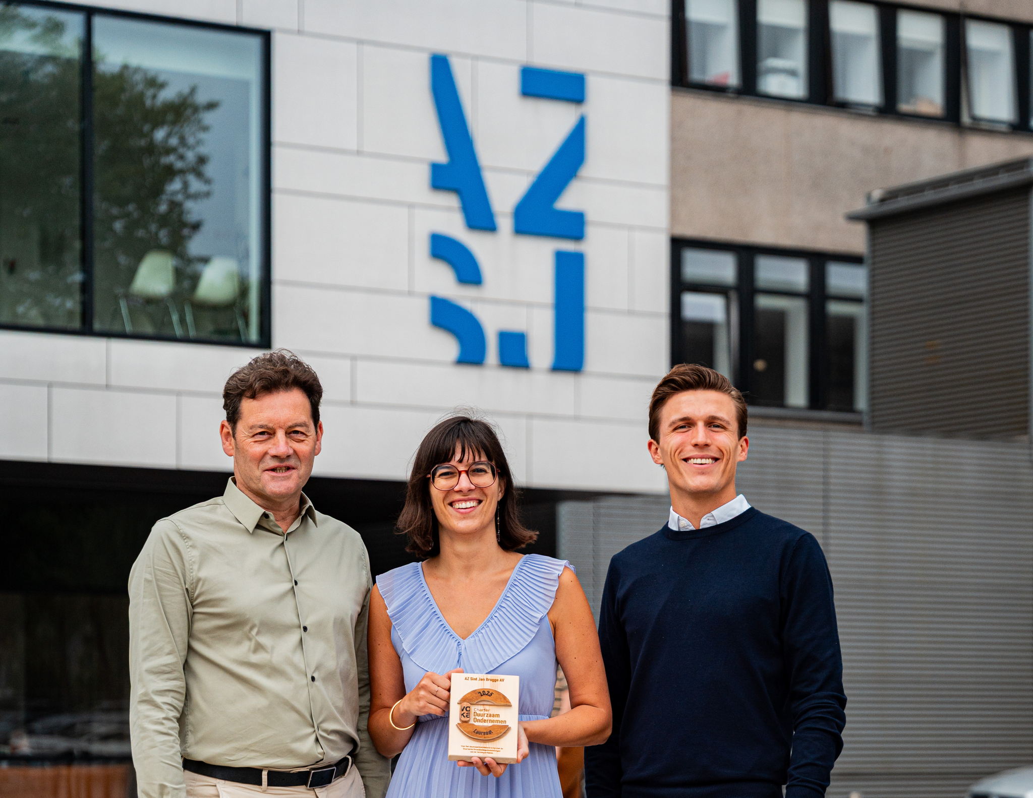 AZ Sint-Jan Brugge AV behaalt als 1e West-Vlaams ziekenhuis het Voka-certificaat voor duurzaam ondernemen