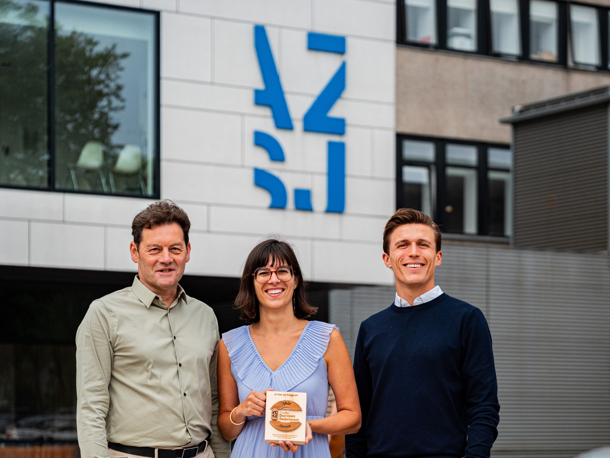 AZ Sint-Jan Brugge AV behaalt als 1e West-Vlaams ziekenhuis het Voka-certificaat voor duurzaam ondernemen