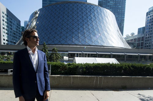 TSO Music Director Gustavo Gimeno in front of RTH - Photo by Jag Gundu