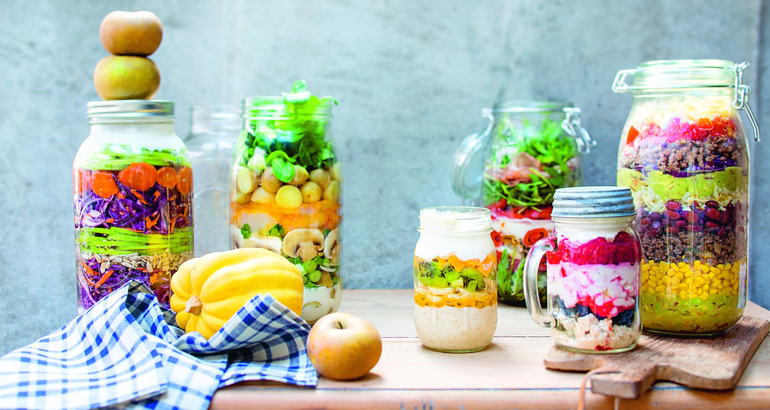 'Salades in a jar': dé culinaire hype van het voorjaar