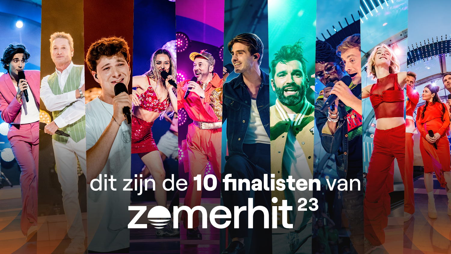 Zomerhit 2023, finalisten – © VRT