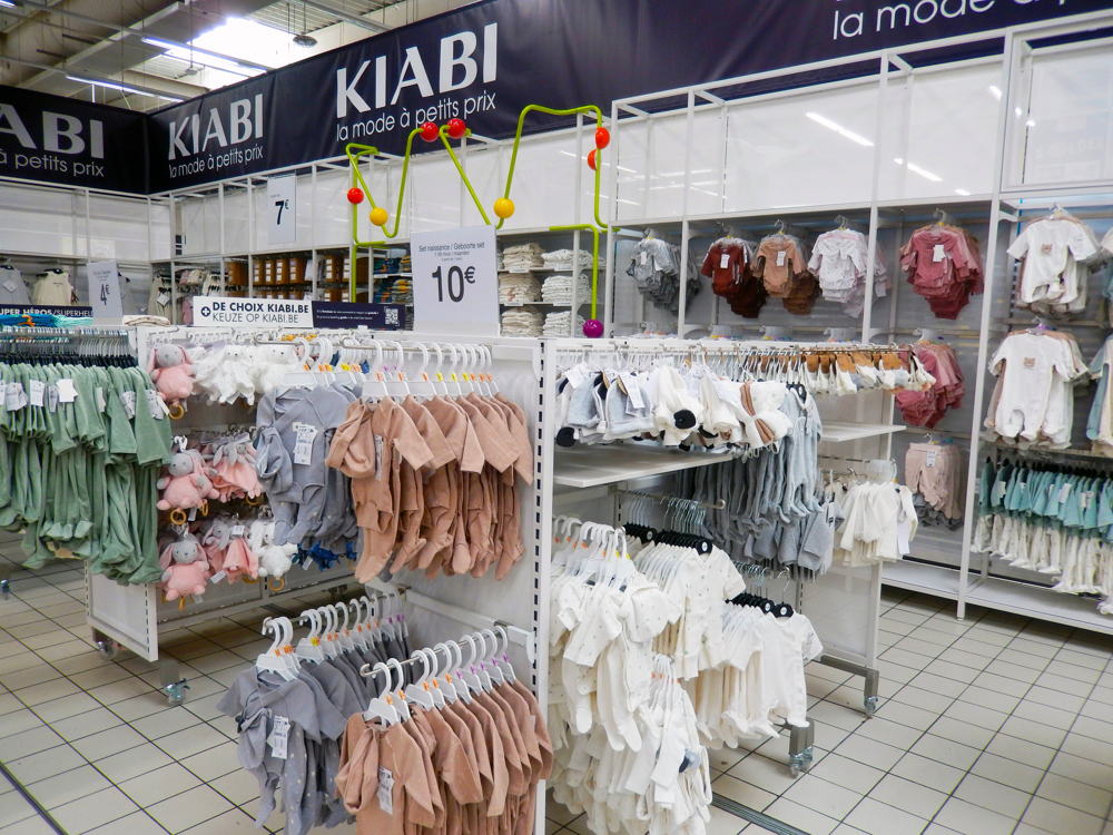 Un nouvel espace bebe Kiabi au Cora Anderlecht