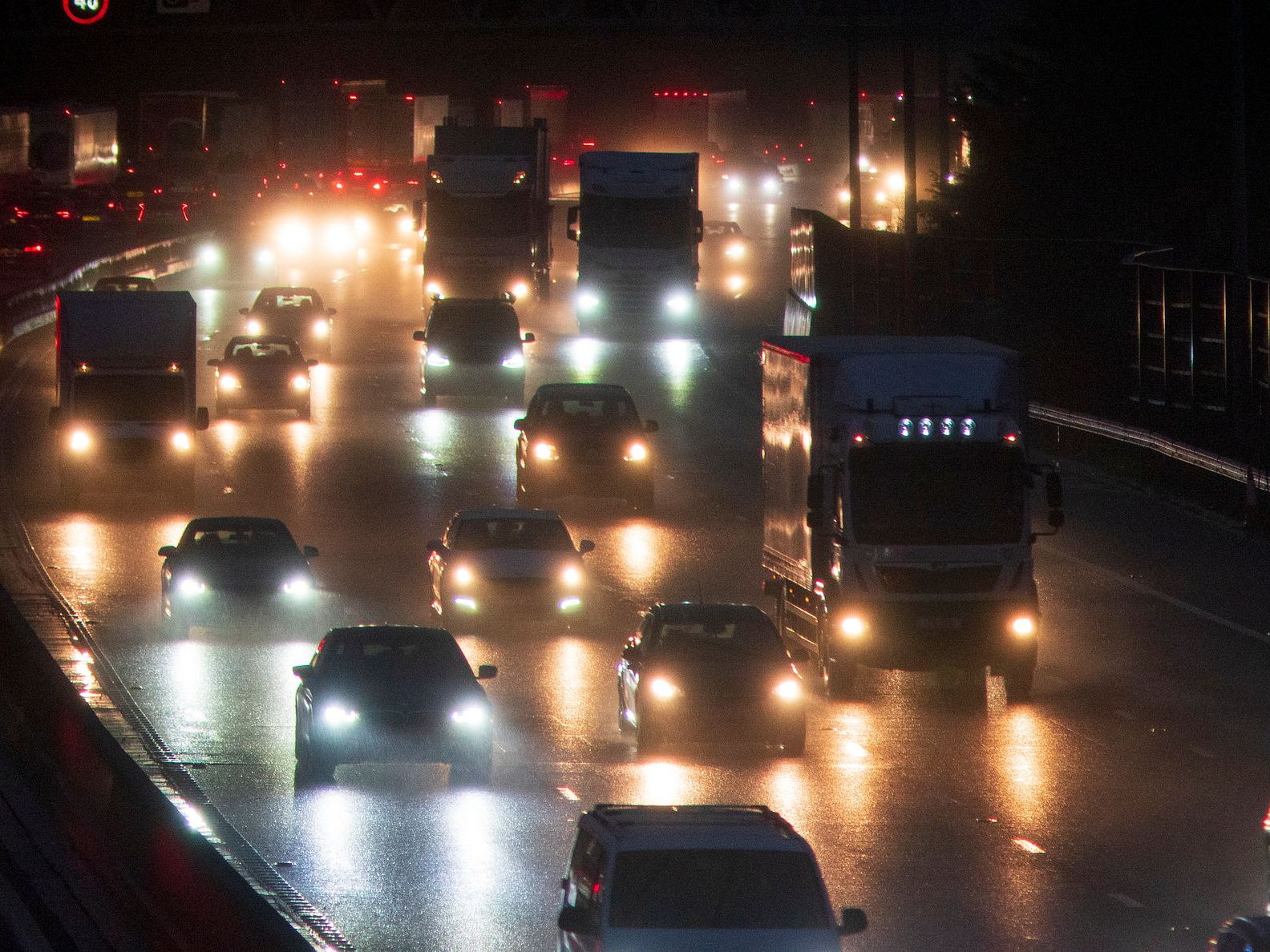 Quarter of drivers affected by bright headlights drive less at night as a result