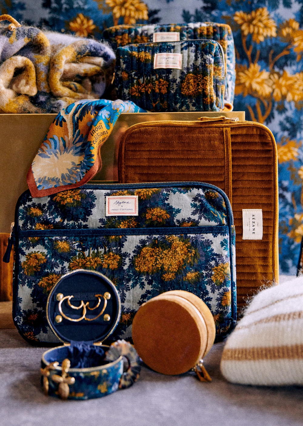 Sézane x Inouï - POCHETTE ORDINATEUR Fontainebleau - 40€