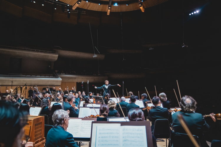 Gustavo Gimeno and the TSO (Photo by Allan Cabral/Courtesy of the TSO)
