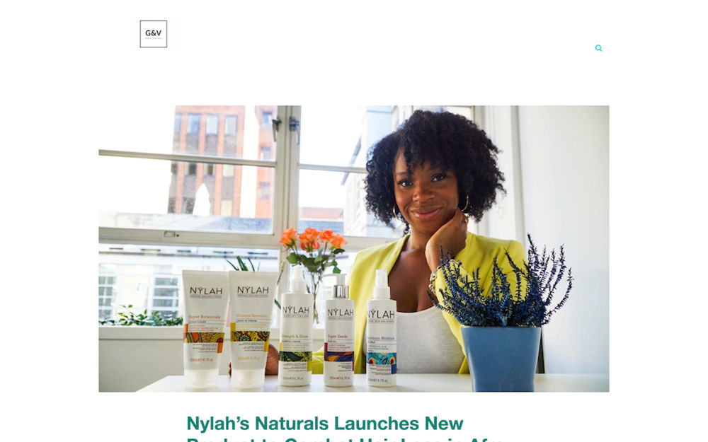 Nylah’s Naturals Launches New Product to Combat Hair Loss in Afro Hair
