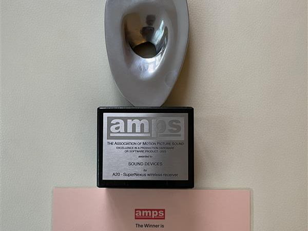 Sound Devices A20-SuperNexus Honored at 2025 AMPS Awards