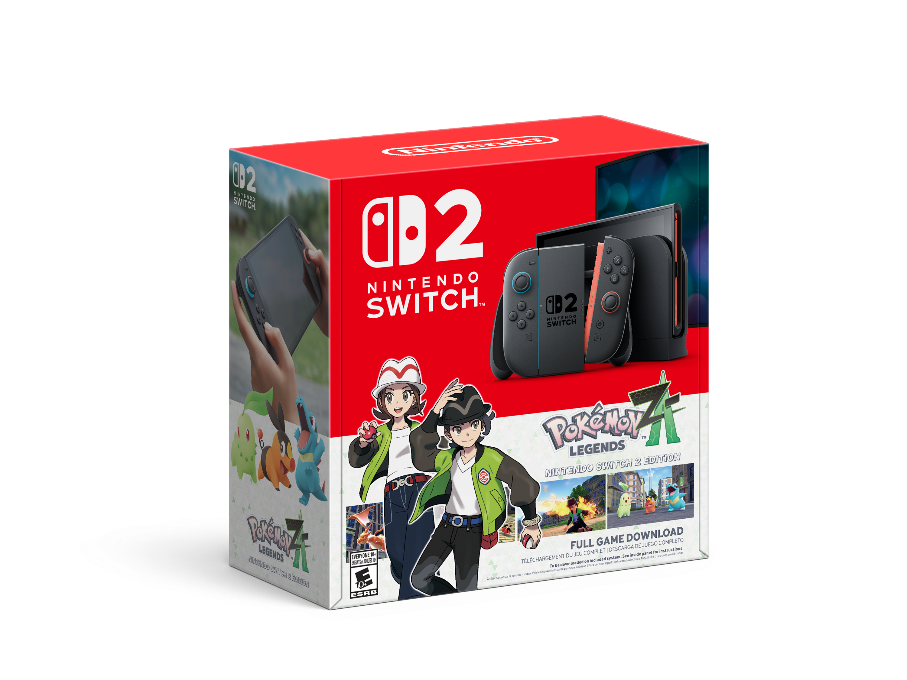 Nintendo Switch 2 + Pokémon Legends: Z-A – Nintendo Switch 2 Edition Bundle Available Oct. 16