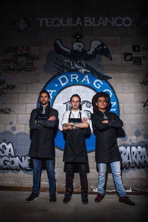 Jaime Morales, Irael Orellana y German Ortega