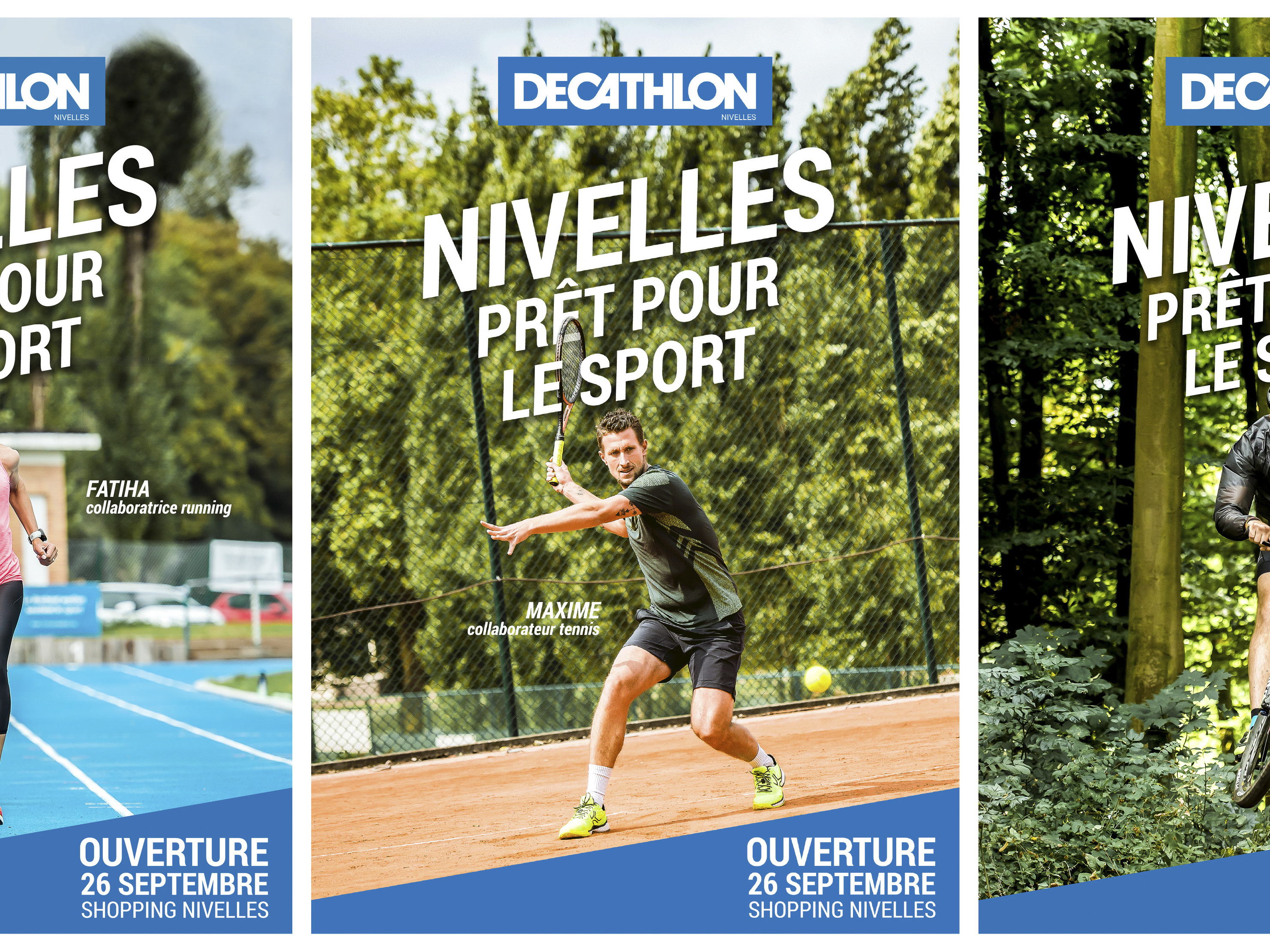Le 1er Decathlon situé dans un shopping ouvre ce mercredi à Nivelles