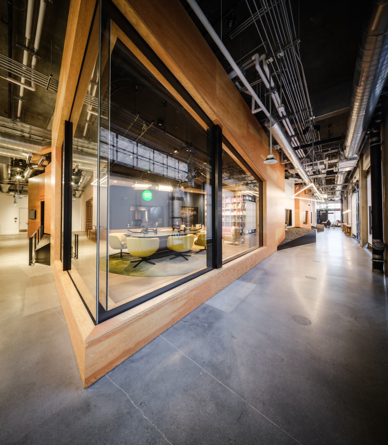 Spotify at Mateo, Pod City