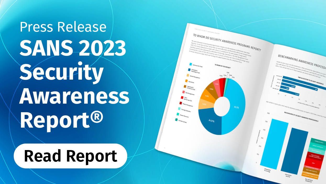 Managing Human Risk: ​
bevindingen uit het SANS 2023 Security Awareness Report®