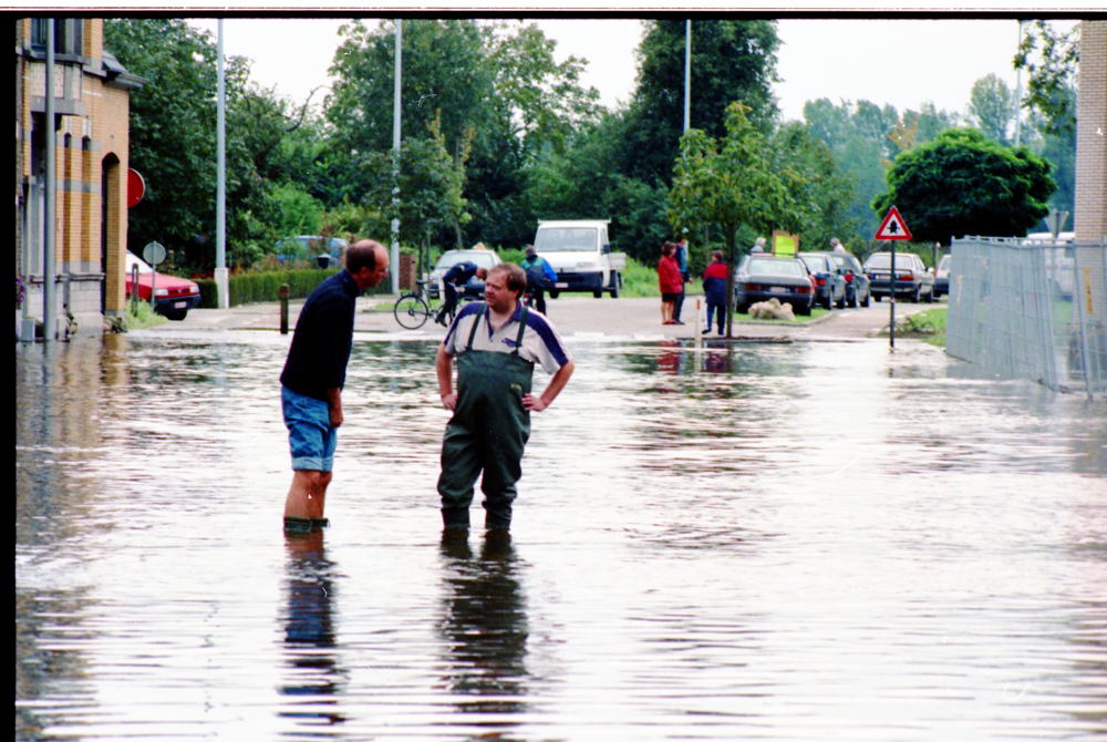 wateroverlast in Vrasene