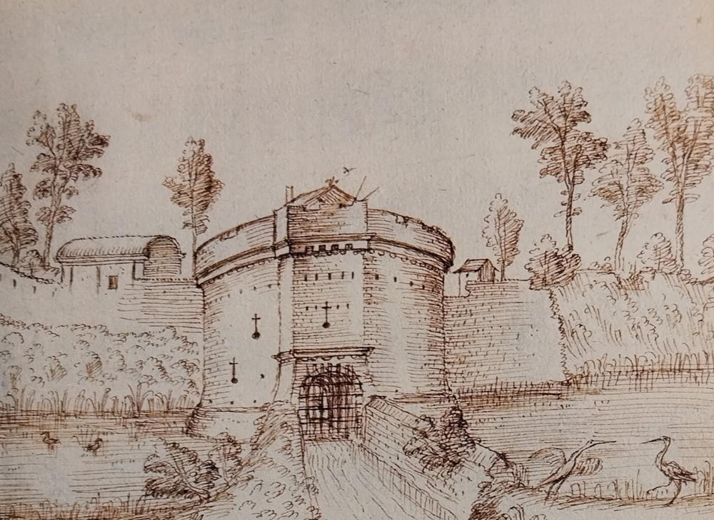 Kleine Spuye – prent uit de 17e-eeuwse Leuvense prentenatlas