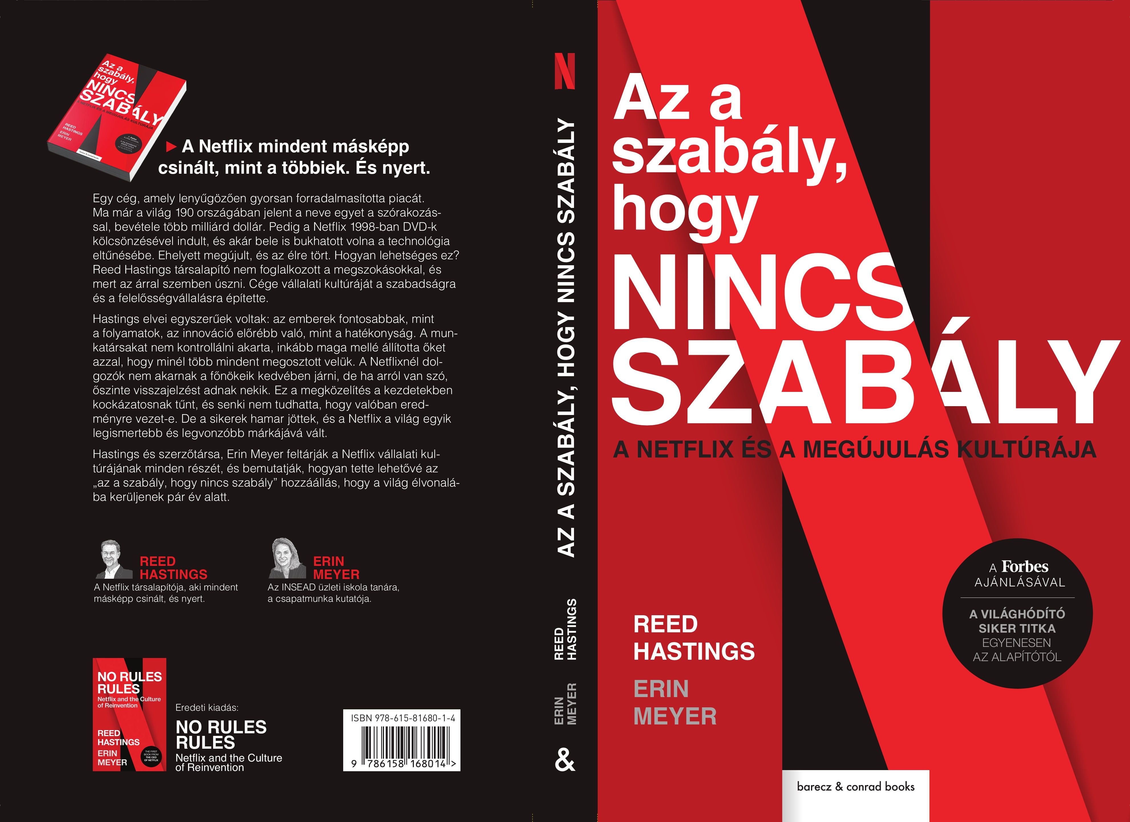 Az a szabály, hogy nincs szabály - könyvborító