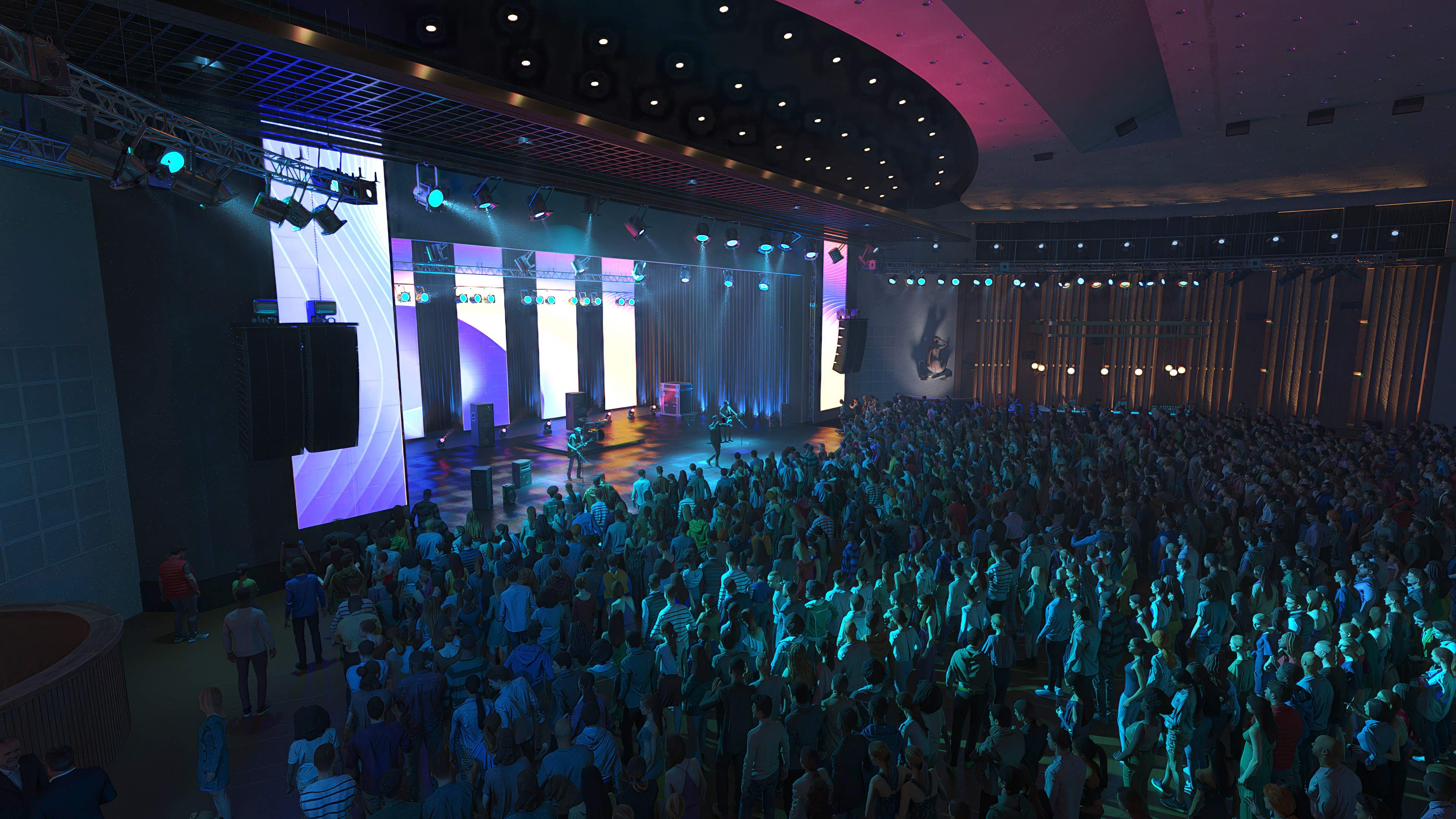 Pop/rock concert, staande opstelling - Beeld: Kursaal Oostende