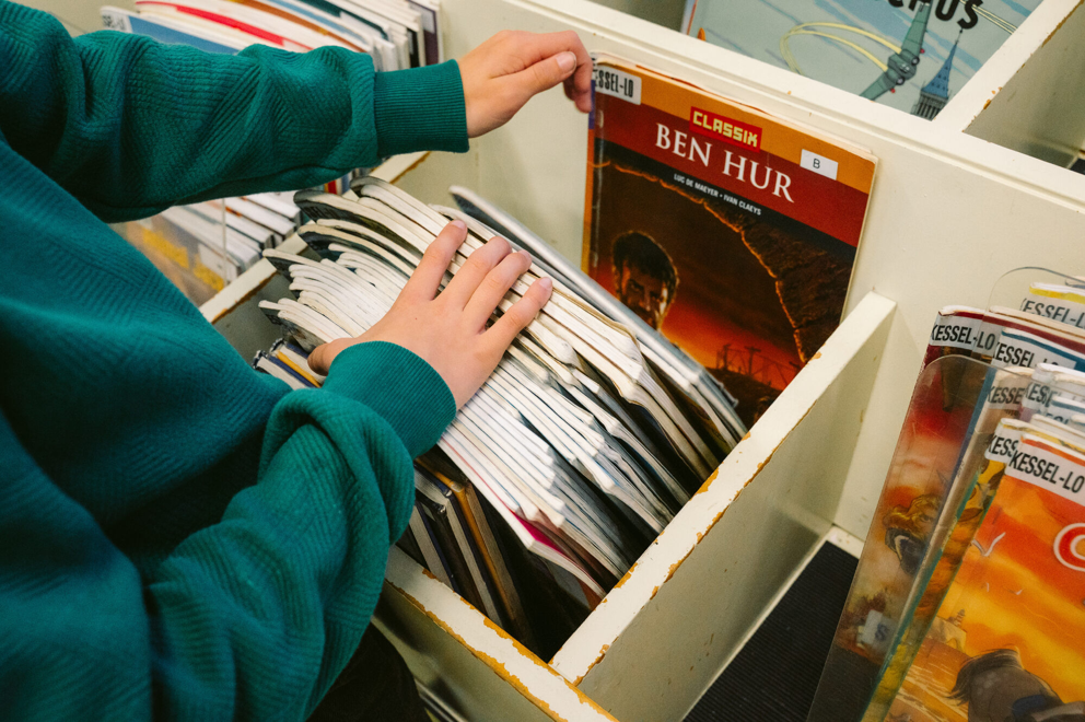 Grote boekenverkoop in de Bib Leuven Tweebronnen