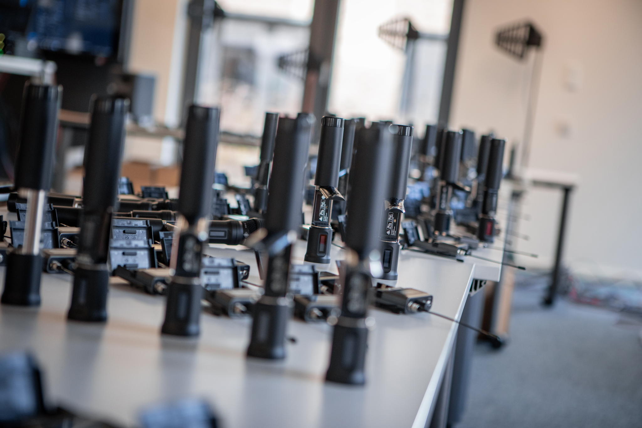 Les futurs microphones main Spectera ont suscité beaucoup d’intérêt Les futurs microphones main Spectera ont suscité beaucoup d’intérêt