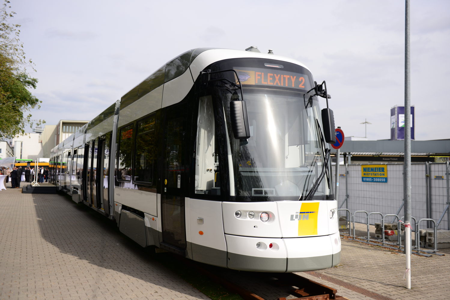 Buitenkant van de nieuwe Flexity 2-tram
Credit: Bombardier