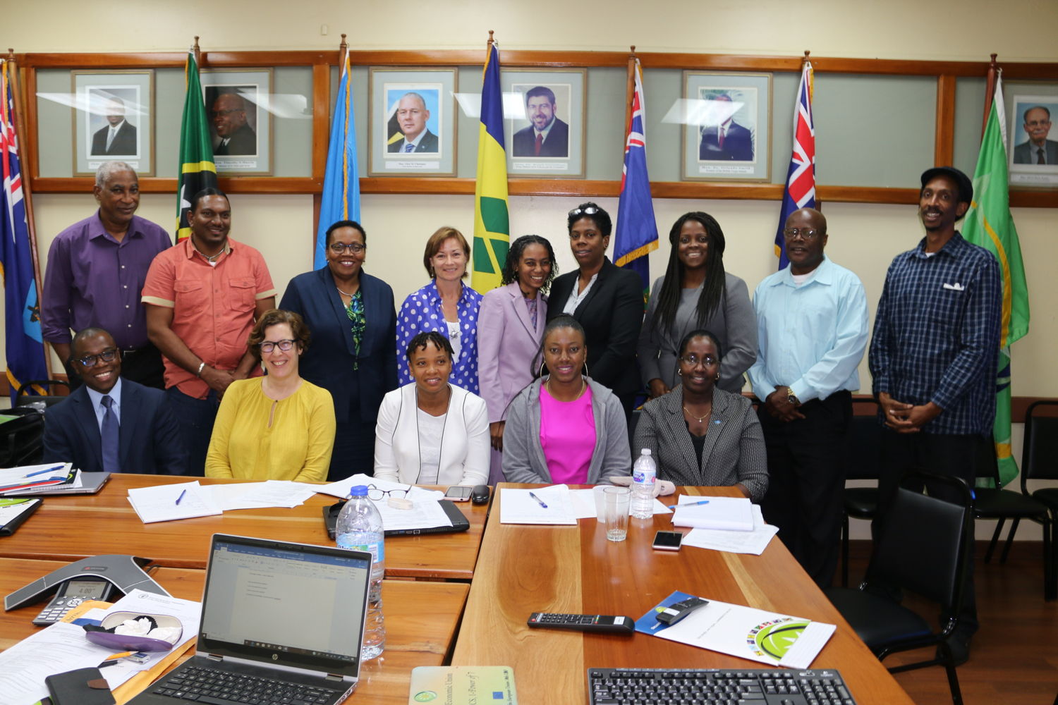 Stakeholders at the Enhancing Institutional Capacities in Statistical Data Collection and Analysis in the Agricultural Sector Workshop