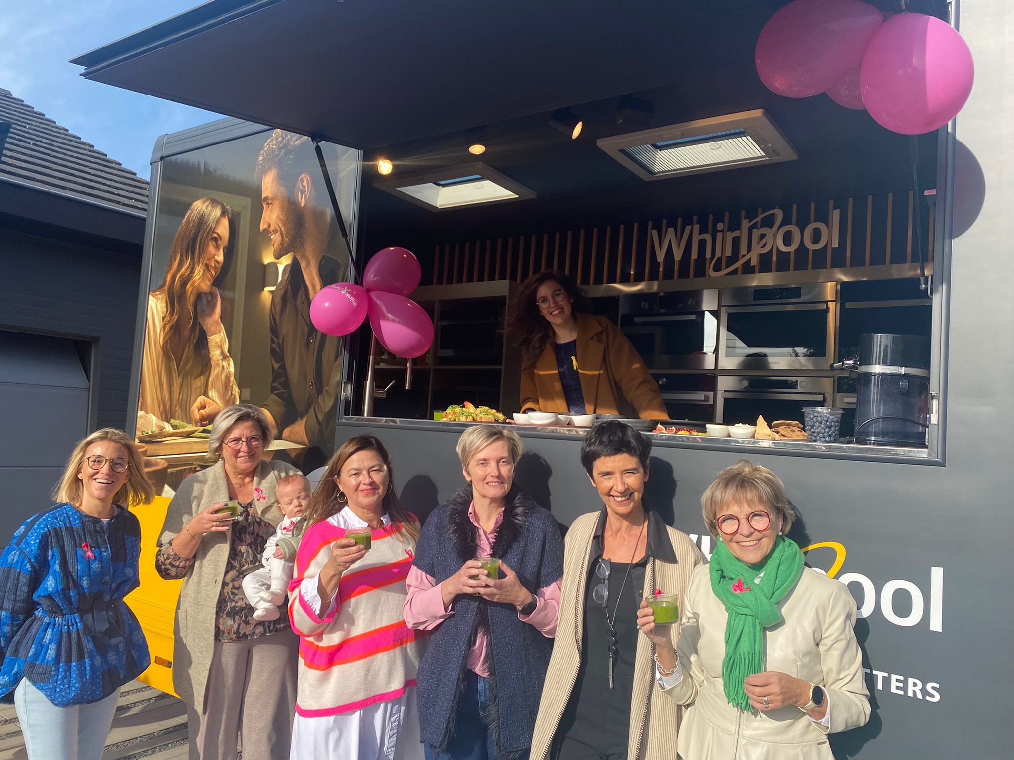 Whirlpool klust hele dag bij borstkankerpatiënte Natascha uit Lichtervelde
