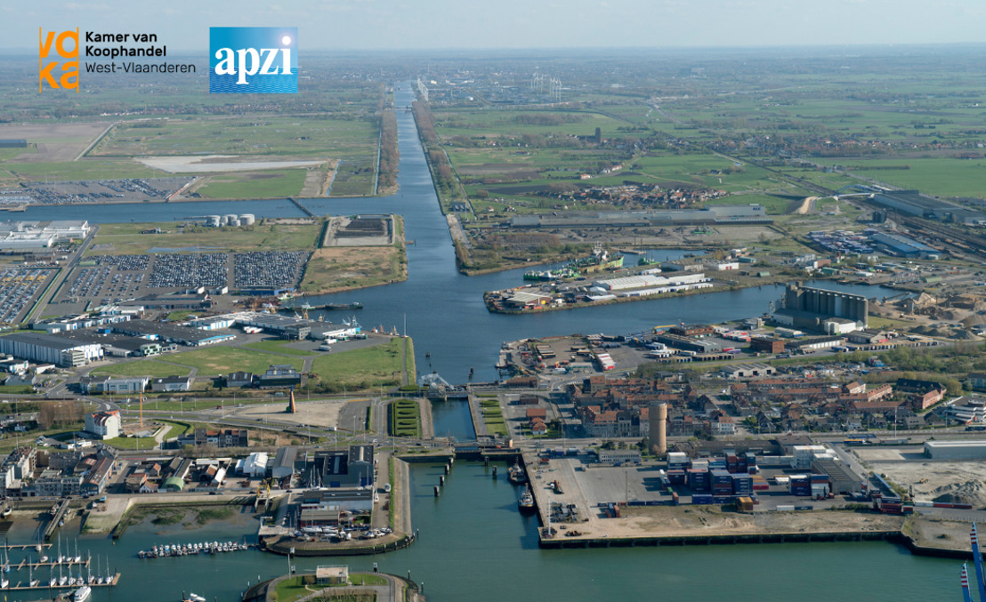 Apzi - Voka West-Vlaanderen opgelucht en tevreden met voortgang in dossier Zeesluis in Zeebrugge