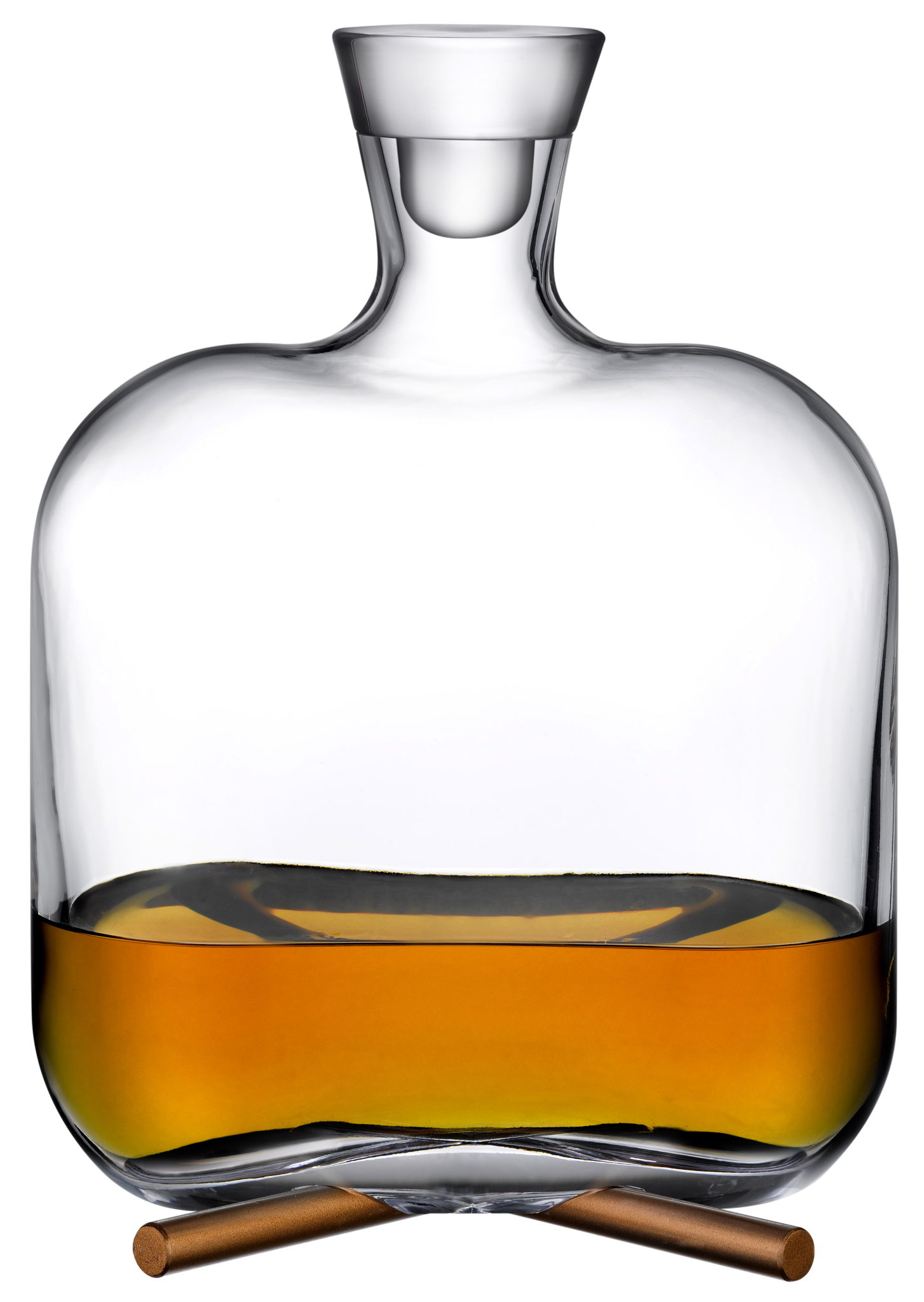 Camp Whisky Bottle with Brass Base, EUR €362, US $615, INT $530 Camp Whisky Bottle with Brass Base, EUR €362, US $615, INT $530