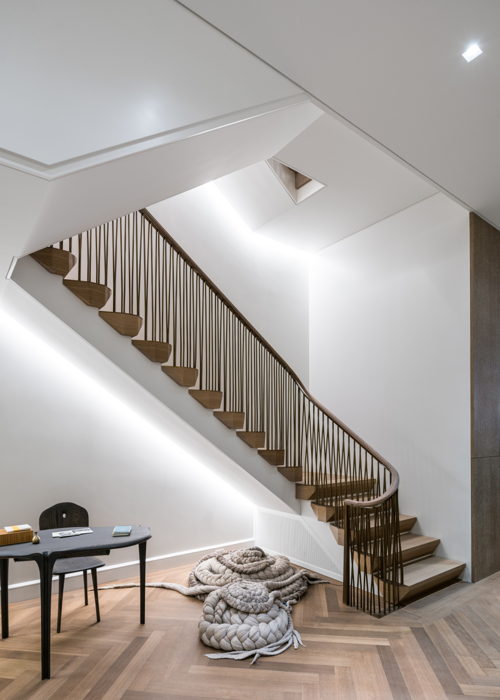 View of second floor. Photo by Alan Tansey.