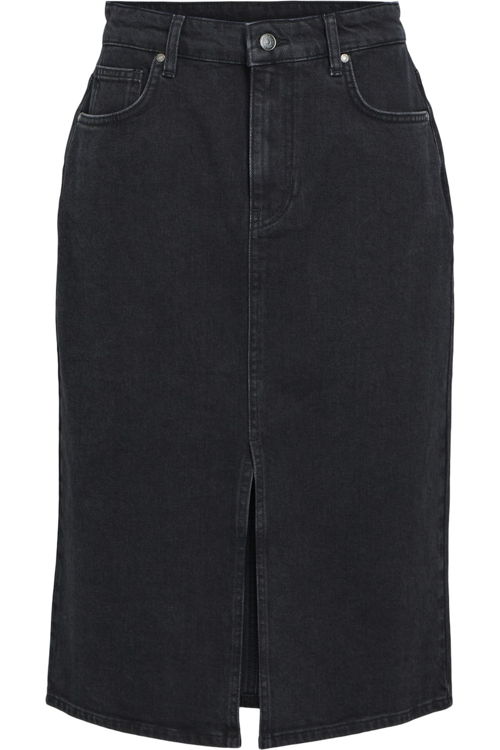 Object_Skirt OBJ Objellen Midi Denim Skirt Noos_JUTTU_€54,99