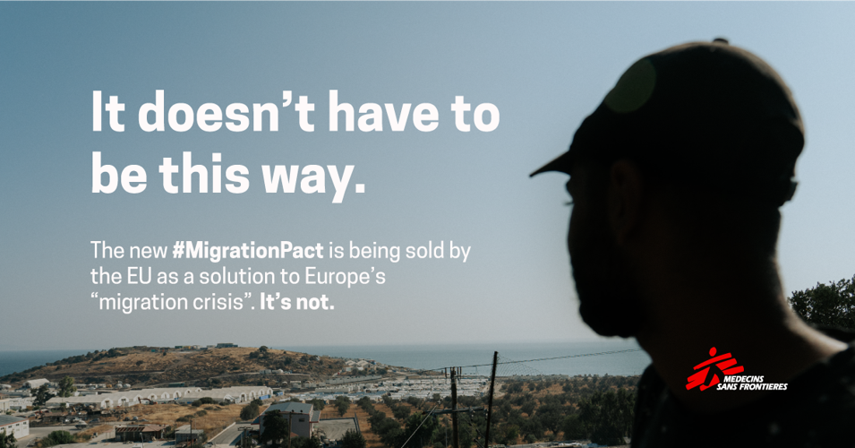 Migration Pact 2023. Copyright MSF