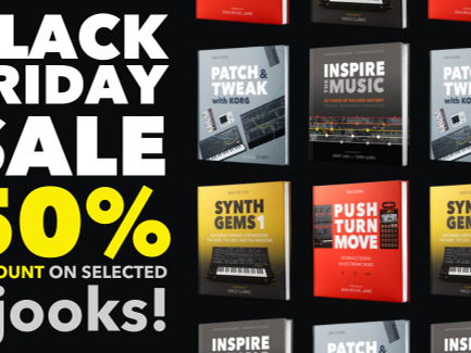 Bjooks Announces Special Black Friday Week Deals on Popular Music Titles. Up to 50% Off on Bestselling Music Creation Books November 25th - 30th, 2024