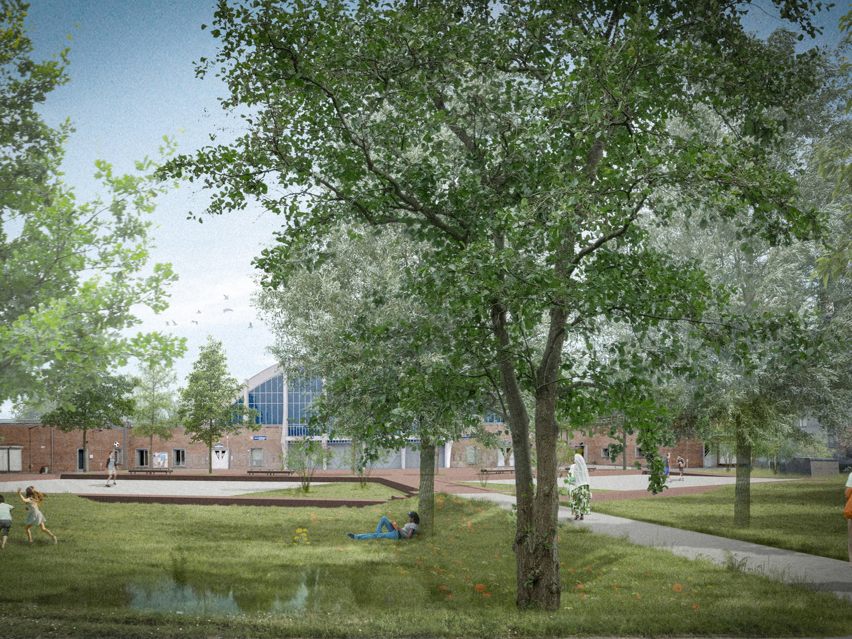Start heraanleg Arenaplein in Deurne-Zuid