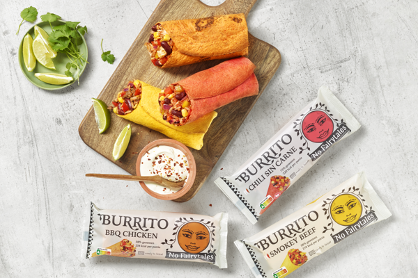 No Fairytales introduceert Burrito: een gezonder alternatief in het diepvriesschap