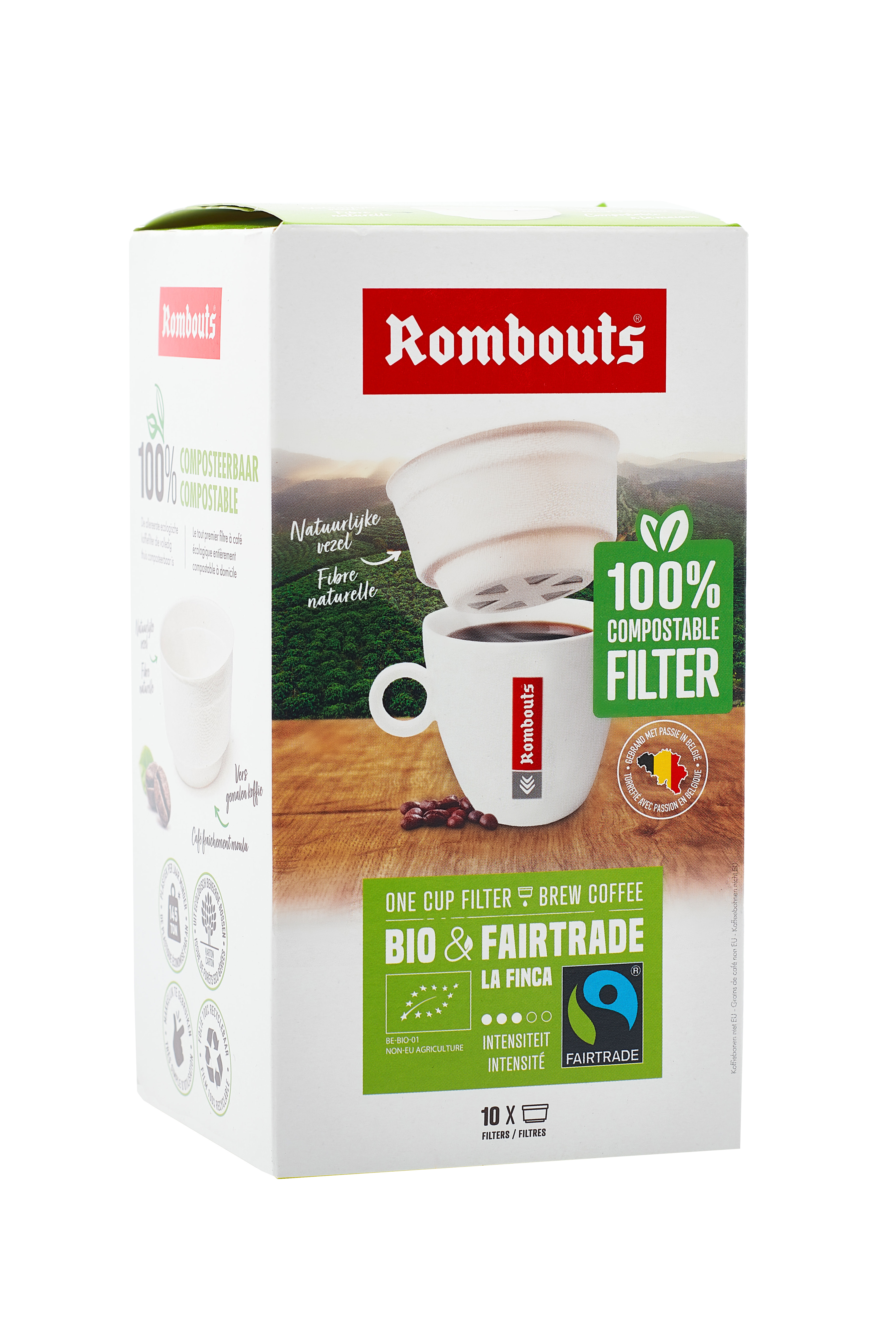 Cafés Rombouts fête son 125e anniversaire et innove avec un filtre à café  100% compostable
