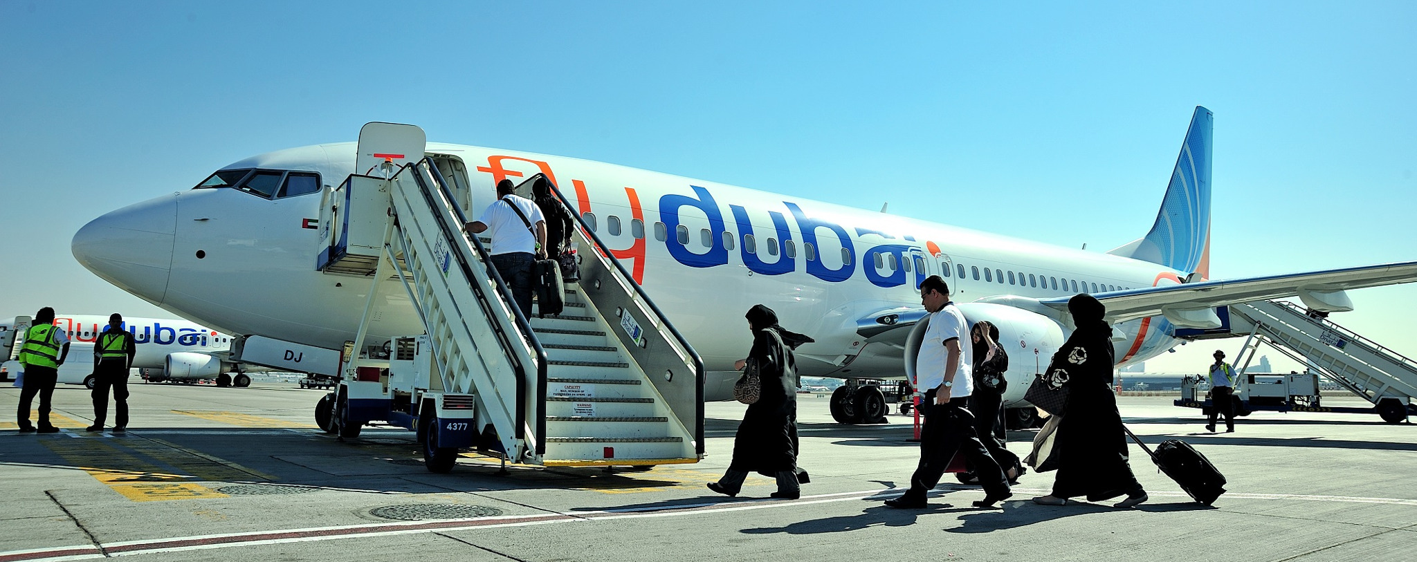 فرودگاه فلای دبی مسافران