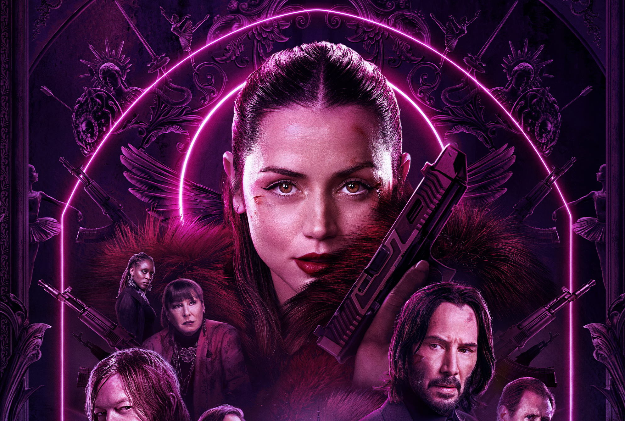 Release eerste poster John Wick-film 'Ballerina' met Ana de Armas