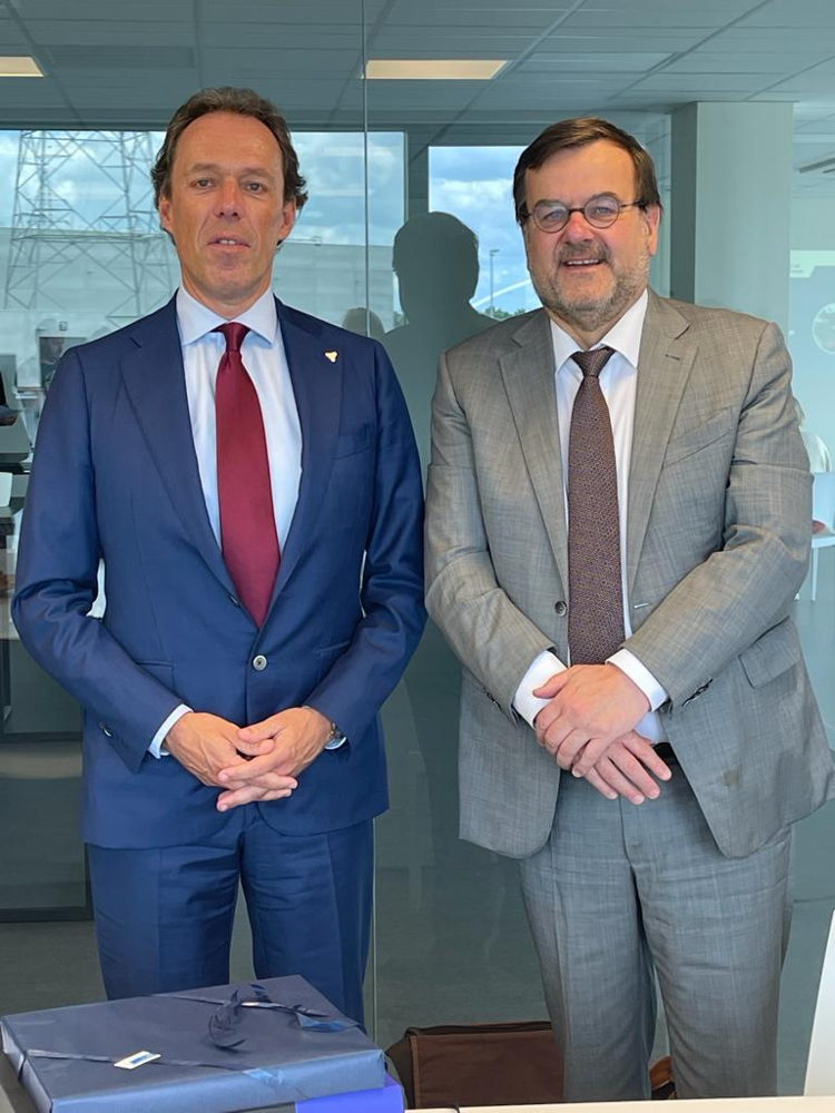 Jacques Vandermeiren (Port of Antwerp) - Willy De Meyer (Haven Luik-Port de Liège)