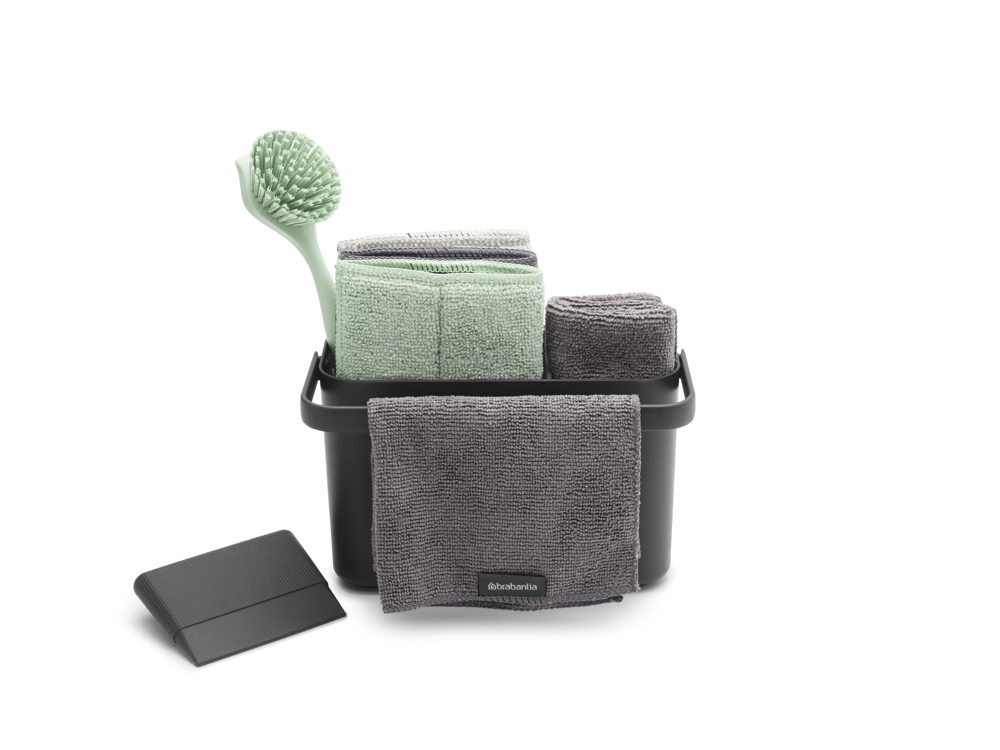 SinkSide Cleaning Set - Dark Grey - 8710755233340 Brabantia_6_NR-41287