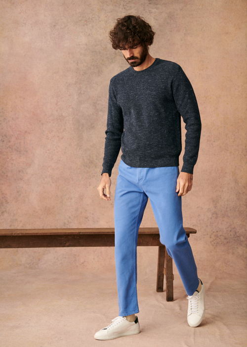 Octobre Editions - Pull Harry Denim - 90€