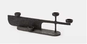 Sloop Candle Holder No. 2 - cast bronze
