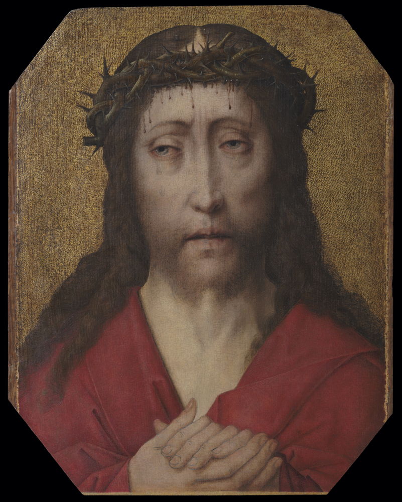 ‘Christ couronné d’épines’, atelier de Dieric Bouts, vers 1470, M Leuven © KIK-IRPA, Bruxelles