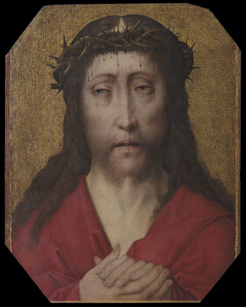 ‘Christ Crowned with Thorns’, workshop of Dieric Bouts, ca. 1470, M Leuven © KIK-IRPA, Brussels