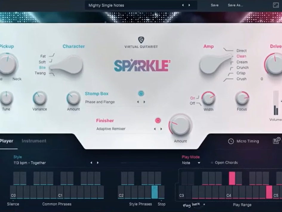 UJAM Announces Free Download of Virtual Guitarist SPARKLE 2: Electric Rhythm Guitar with Studio Polish