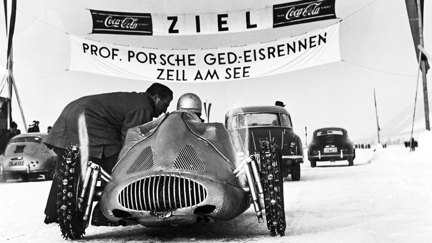 Ice Race, Zell am See, 1956