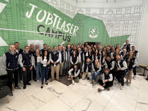 Graduateland's team visiting JobTeaser's office in Paris