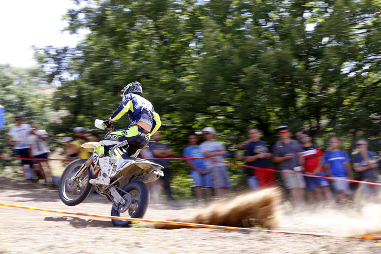 Billy Bolt at his EnduroGP debut in Greece last year, credit: Future7Media
