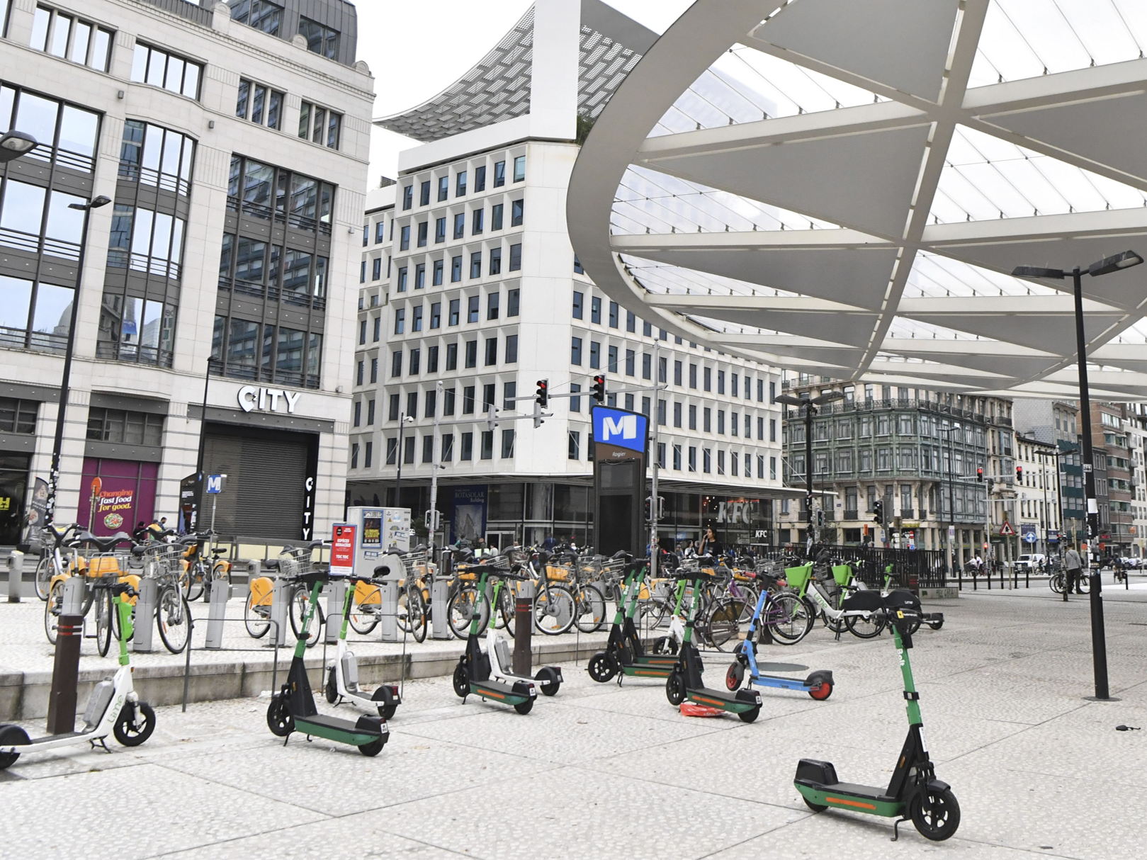 Deelsteps: VOI heeft geen vergunning meer in Brussel!