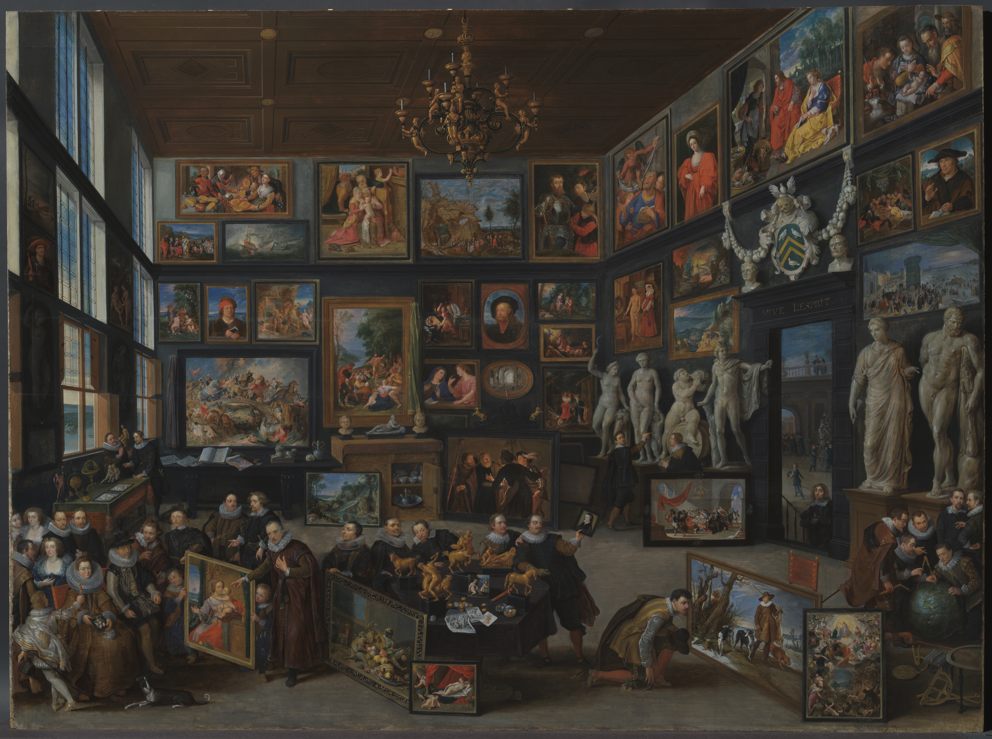 ‘The Gallery of Cornelis van der Geest’ on display again at the Rubens House after a lengthy and complex restoration process