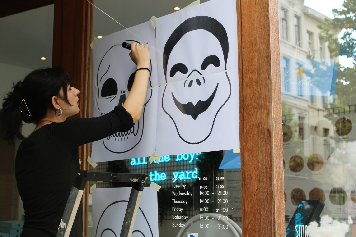 Ensor Vitrine Cookiele door Hanne Goessens 1 (c) Jens Dawn