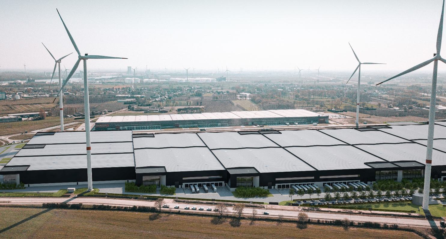 Every day, 1,644 square metres of warehouse space is added in Belgium